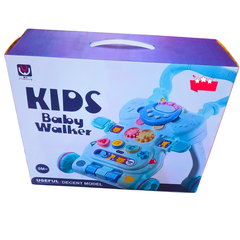 Baby Walker with Activity Center – Musical Learning Walker with Lights, Toys & Sound | First Steps Support for Babies (0+ Months)