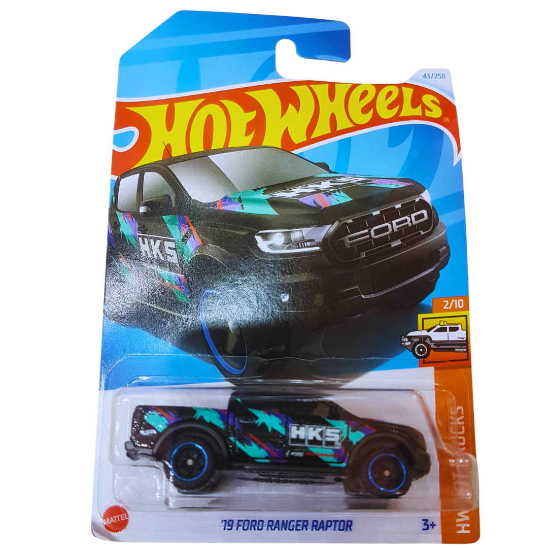 Hot Wheels 2019 Ford Ranger Raptor Die-Cast Truck - HW Hot Trucks Series