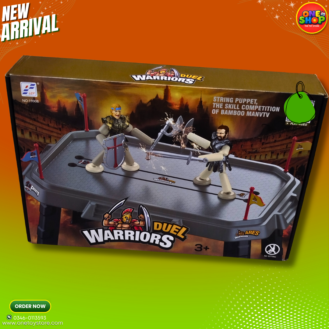 Duel Warriors Battle Game Set – 2 Player Sword Fighting Action Toy for Kids 3+ in Pakistan