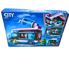 City Penguin Slushy Van Building Set – 213-Piece Ice Cream Truck Toy with Mini Figures (Ages 5+)