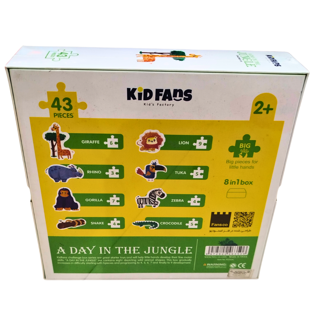 WonderPlay Paint by Number 3D Puzzle – Dinosaur Garden Craft Kit for Kids (Age 6+) (Copy)
