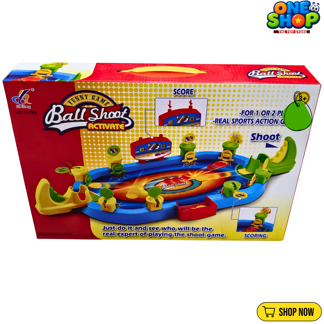 Ball Shoot Activate Table Game for Kids – Interactive Basketball Shooting Board Game for 1-2 Players | Fun Family Sports Game for Boys & Girls Age 3+ Secondary image