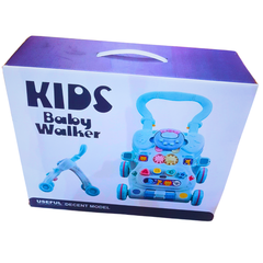Baby Walker with Activity Center – Musical Learning Walker with Lights, Toys & Sound | First Steps Support for Babies (0+ Months)