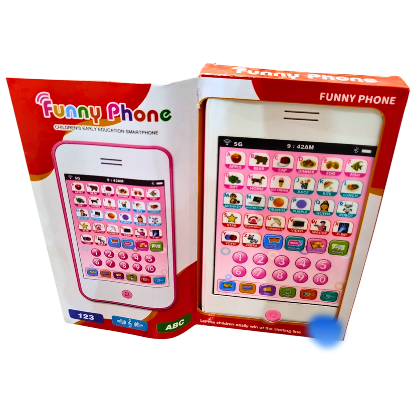 📱 Funny Phone Educational Toy for Kids – Learning Smartphone with Sounds, ABC, 123 & Animal Buttons | Early Learning Toy for 3+ Years Main image