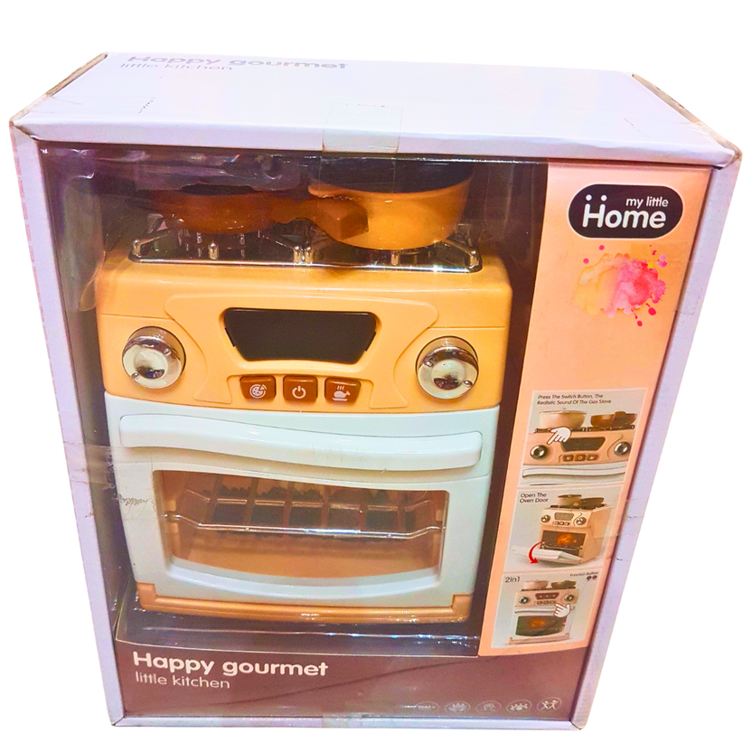 Happy Gourmet Little Kitchen Toy Set – Realistic Cooking Play for Kids – Ages 3+ Main image