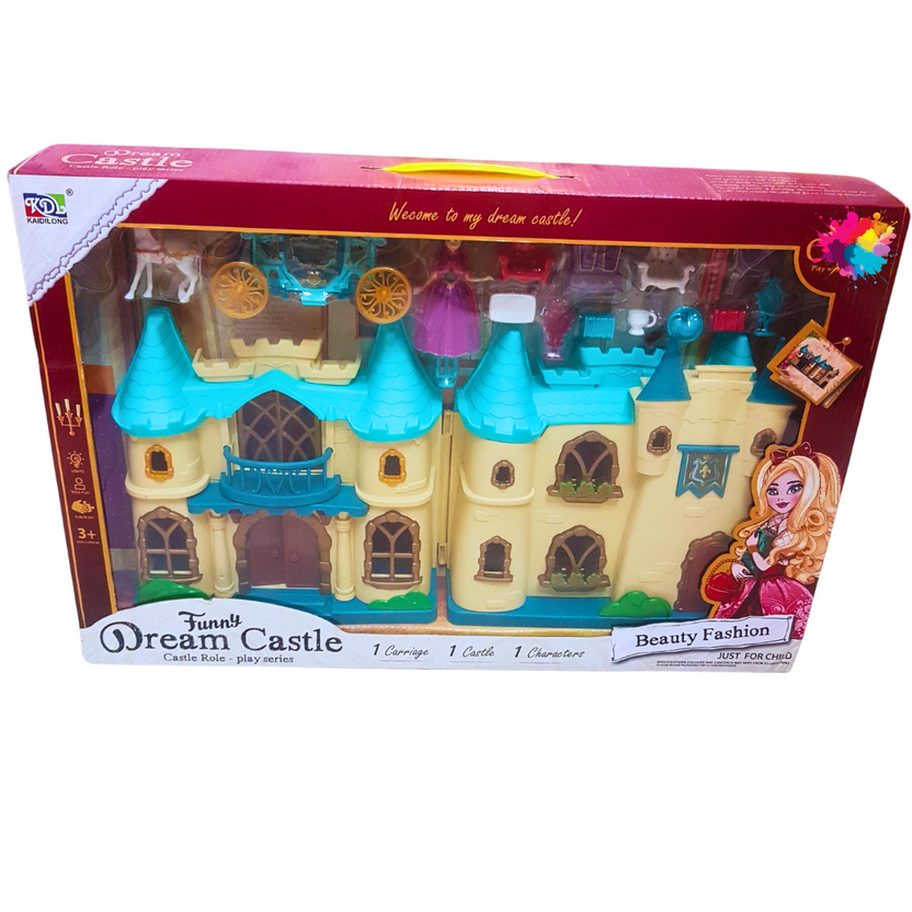 Funny Dream Castle Playset – Magical Castle Role-Play Series Main image
