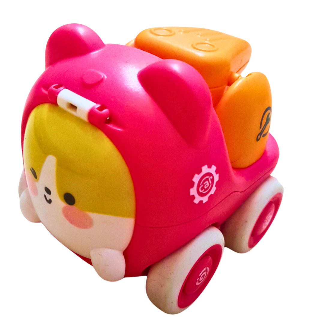 Cute Animal-Themed Mini Toy Cars with Functional Dump Bed – Educational and Fun! (Each Sold Separately) Secondary image