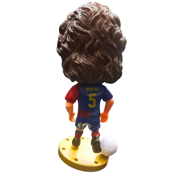 🏆 Carles Puyol Mini Action Figure – 2 Inch Football Legend Toy for Kids & Collectors ⚽