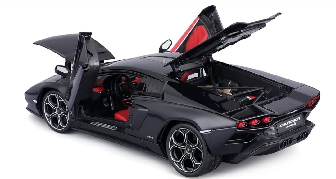 Maisto Lamborghini Countach LPI 800-4 (Black, 1:18 Scale) Model Car
