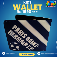 PSG Kids Wallet for Boys | Paris Saint-Germain Football Wallet | Stylish PU Leather Wallet for Kids – Lightweight & Durable (Rs.1990)