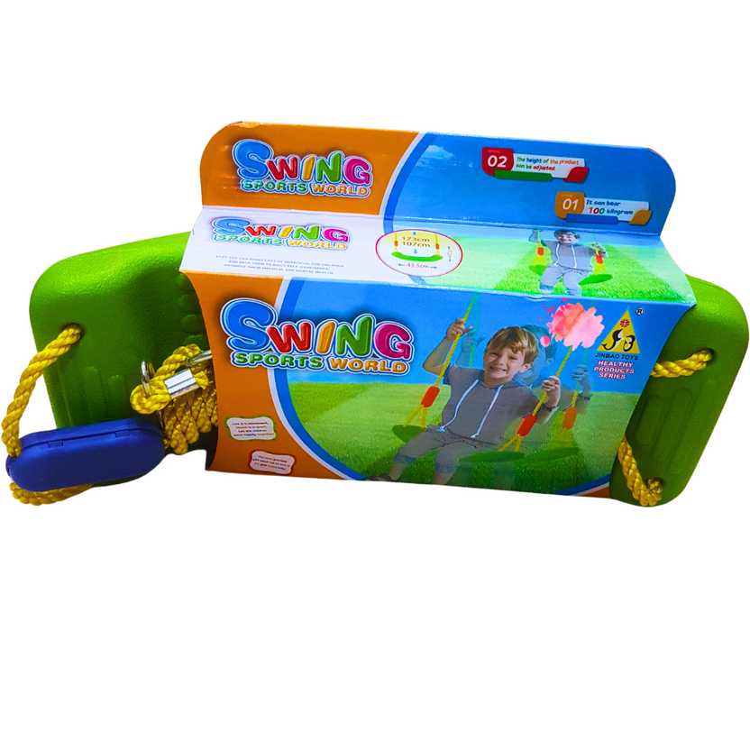 Swing Sports World - Adjustable Outdoor Swing for Kids Main image