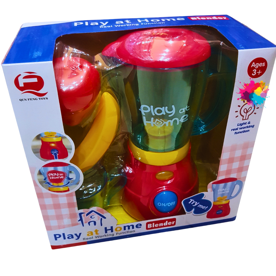 Play at Home Kids' Blender Toy with Real Working Function (3+ Years) Main image