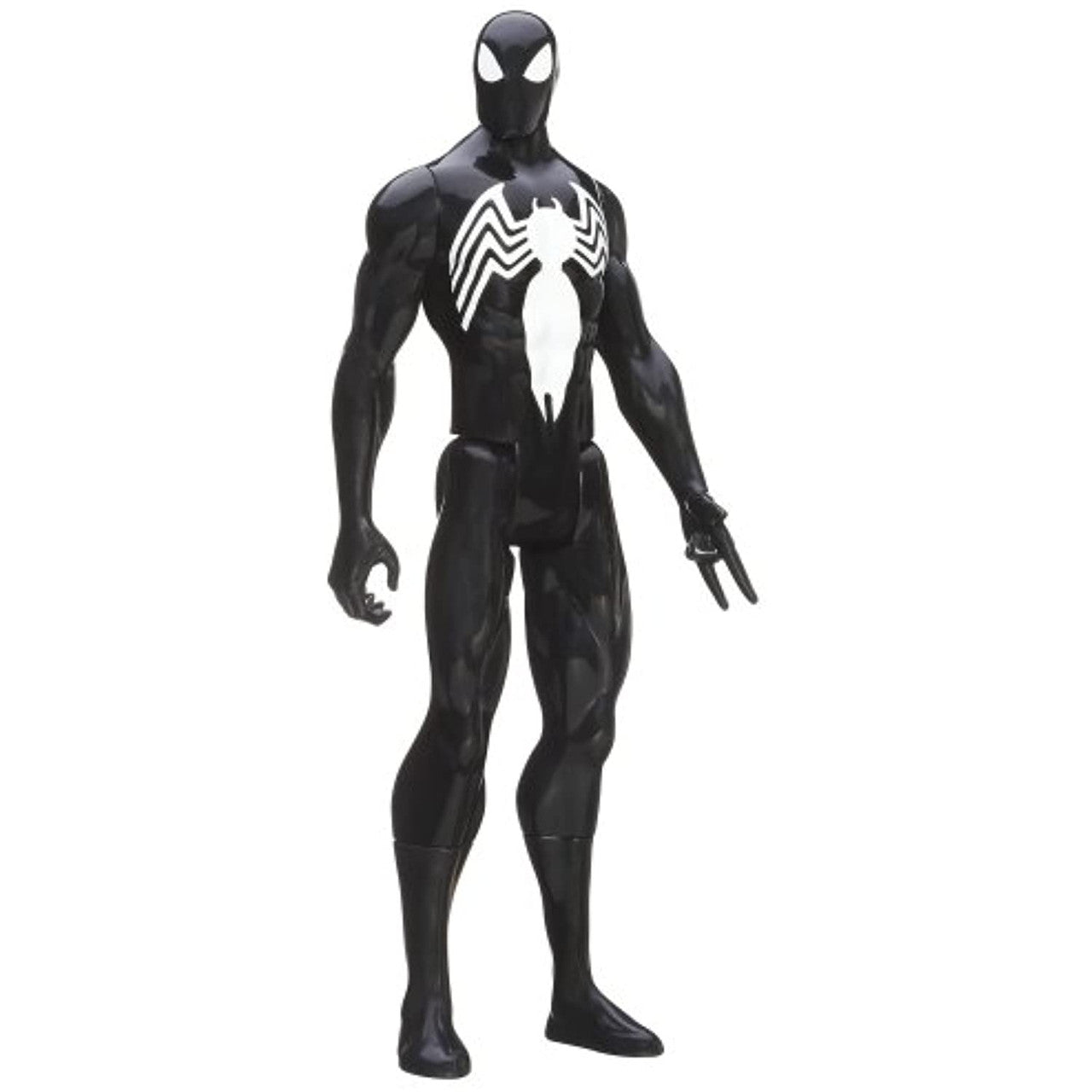 Marvel Ultimate Spider-Man Titan Hero Series Black Suit Spider-Man Action Figure - 12 Inch
