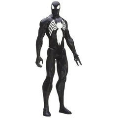 Marvel Ultimate Spider-Man Titan Hero Series Black Suit Spider-Man Action Figure - 12 Inch