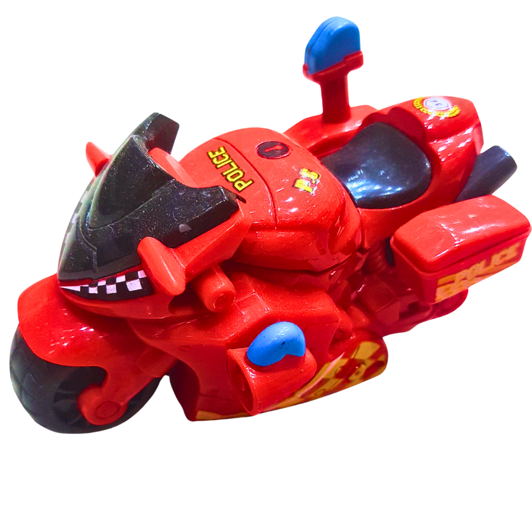 Set of Police Motorcycles for Kids | Friction-Powered Toy Motorcycles (3+ Years) each sold separtely Secondary image