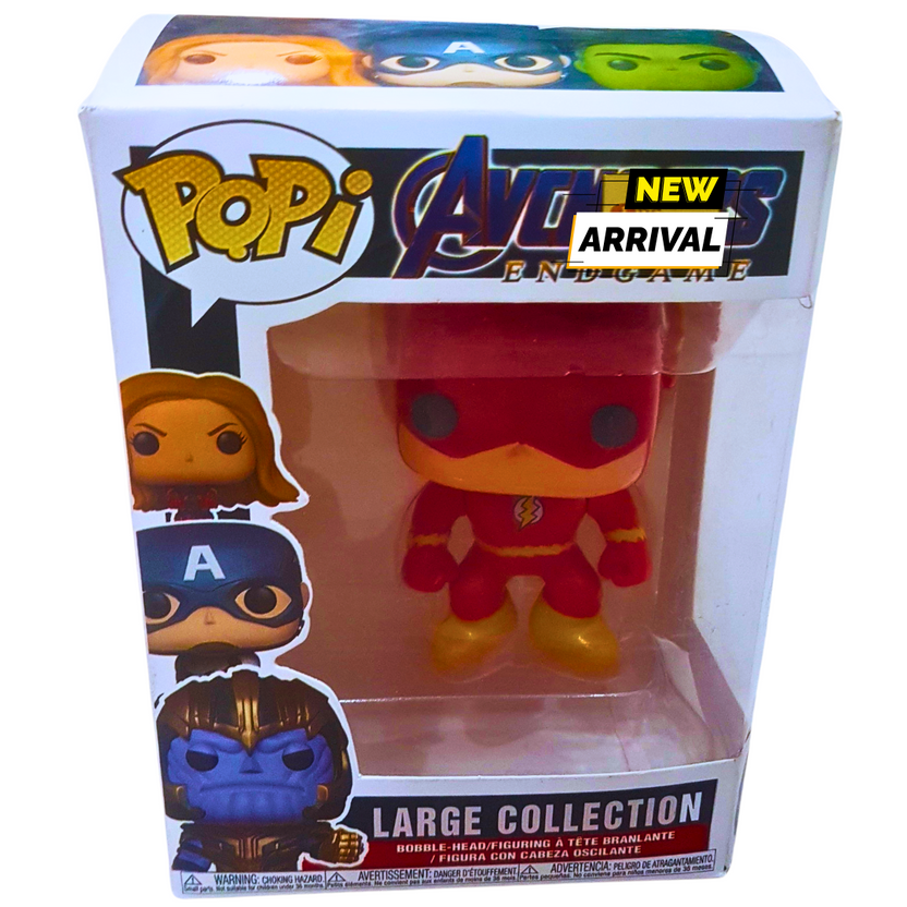 🔥 Popi Avengers Endgame Bobblehead – The Flash Collectible Action Figure | Large Collection | New Arrival (Each sold Separately) Main image