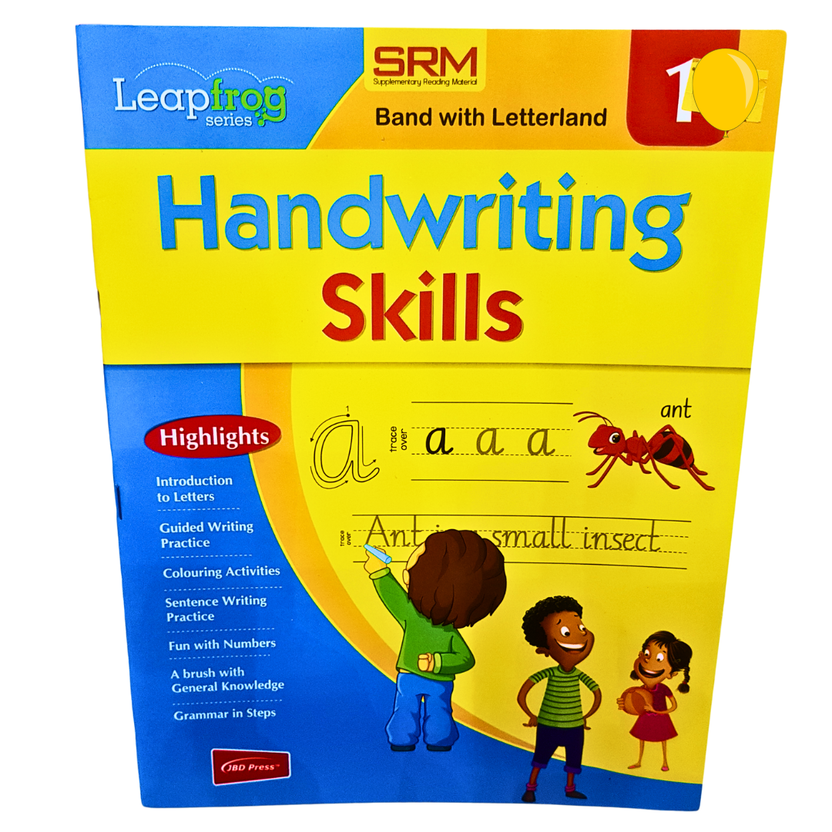 Leapfrog Series 4-in-1 Handwriting Textbook - ABC, 123 & Urdu Letters - Improve Eye-Hand Coordination for Kids Main image