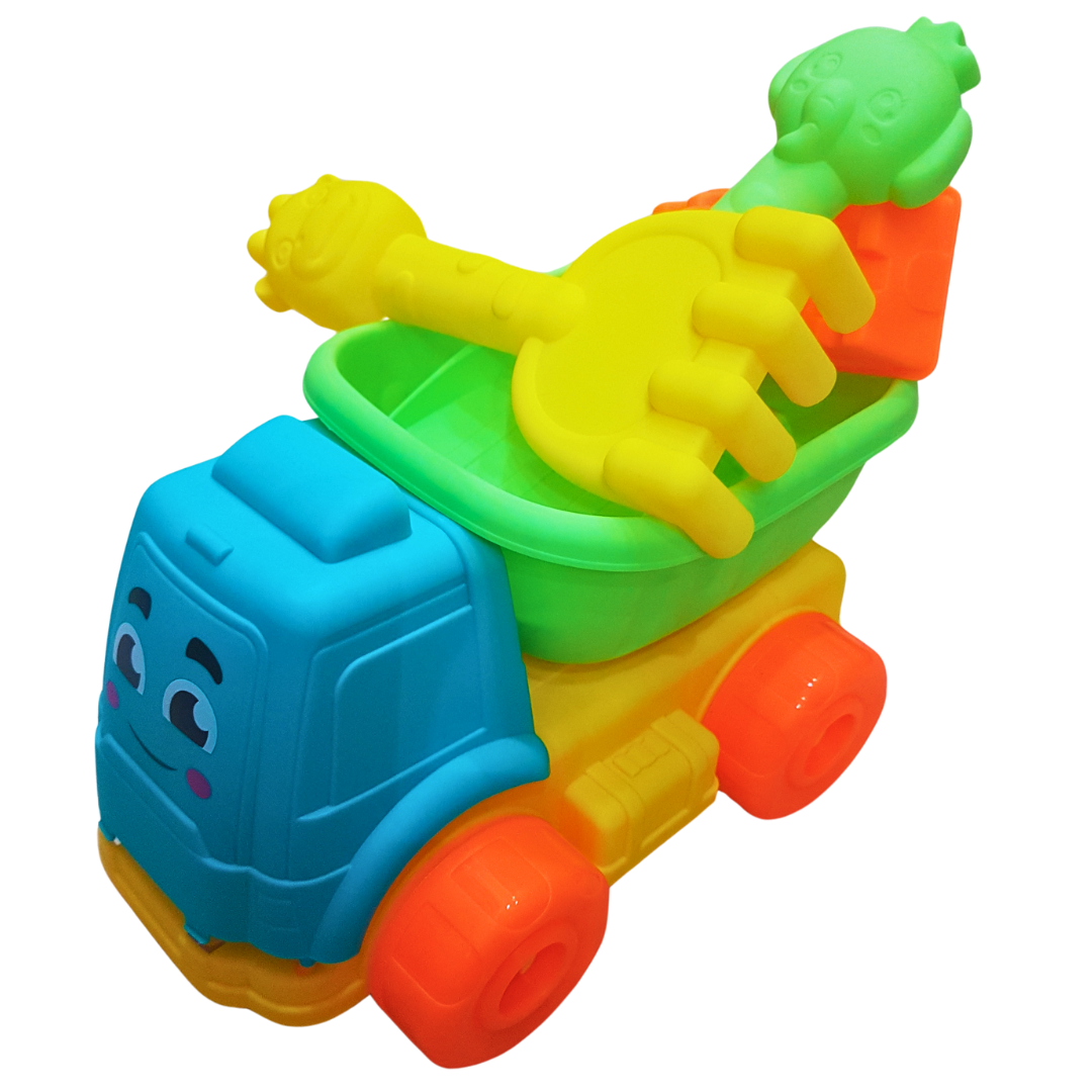 Smiling Truck Sand Toy Set - Joyful Beach Fun for Kids Secondary image