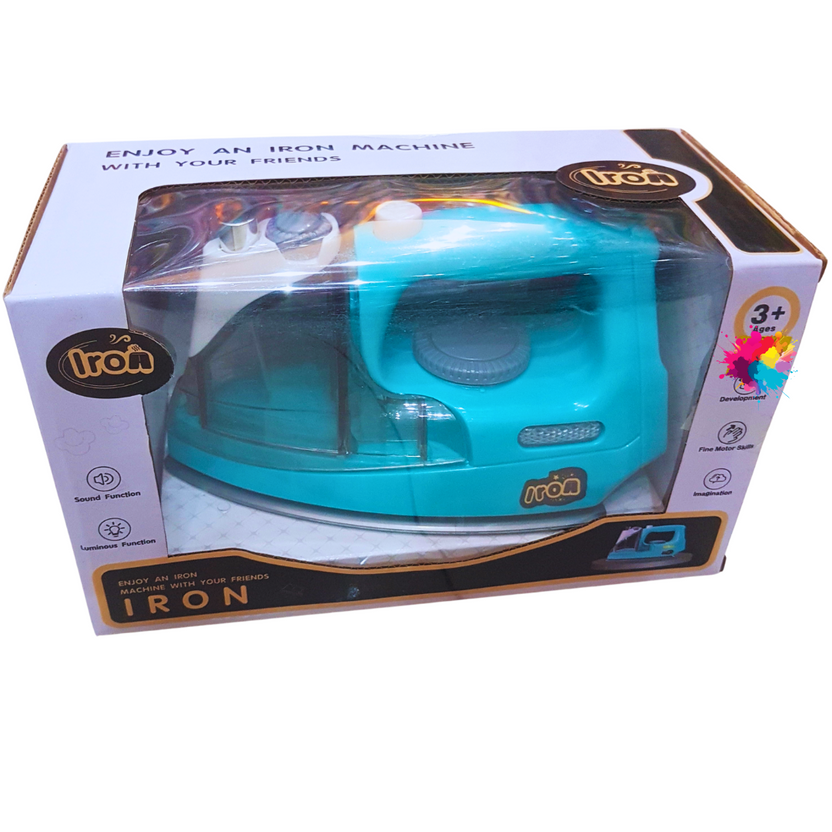 Play at Home Kids' Iron Toy with Realistic Sound and Light Effects (3+ Years) Main image