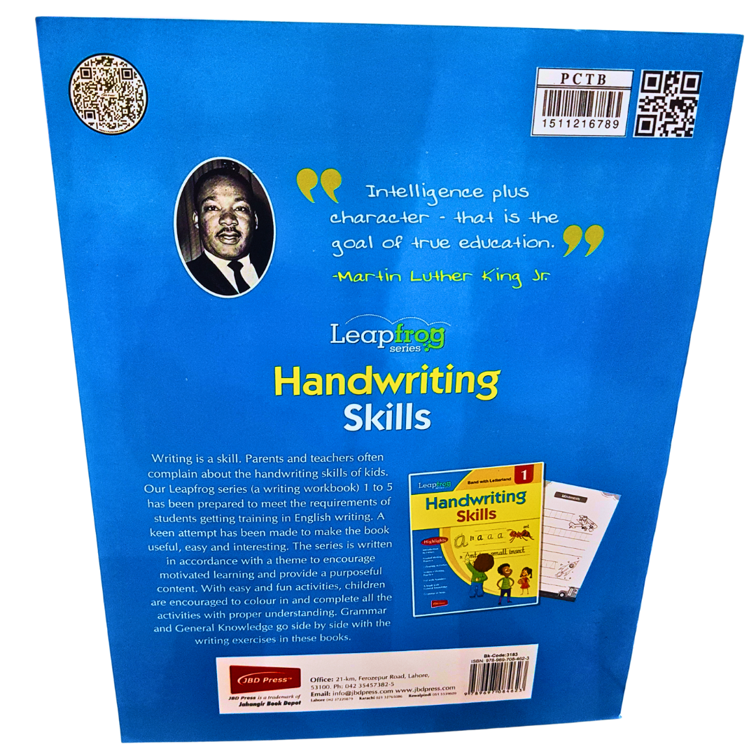 Leapfrog Series 4-in-1 Handwriting Textbook - ABC, 123 & Urdu Letters - Improve Eye-Hand Coordination for Kids Secondary image