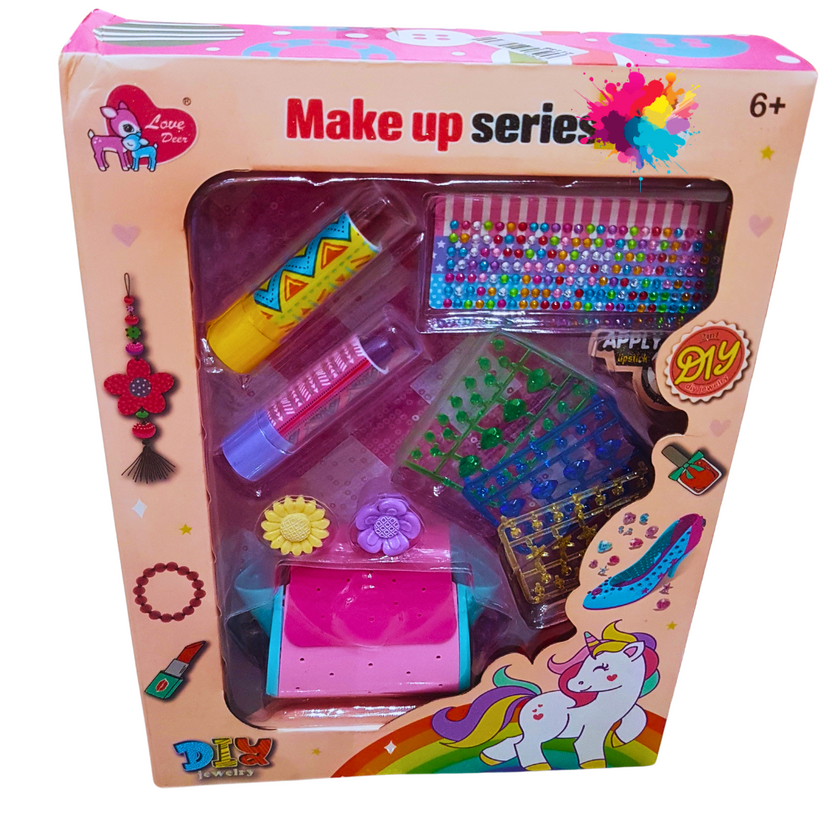 DIY Jewelry and Make-Up Series for Kids | Creative Craft and Beauty Set | Ages 6+ Main image
