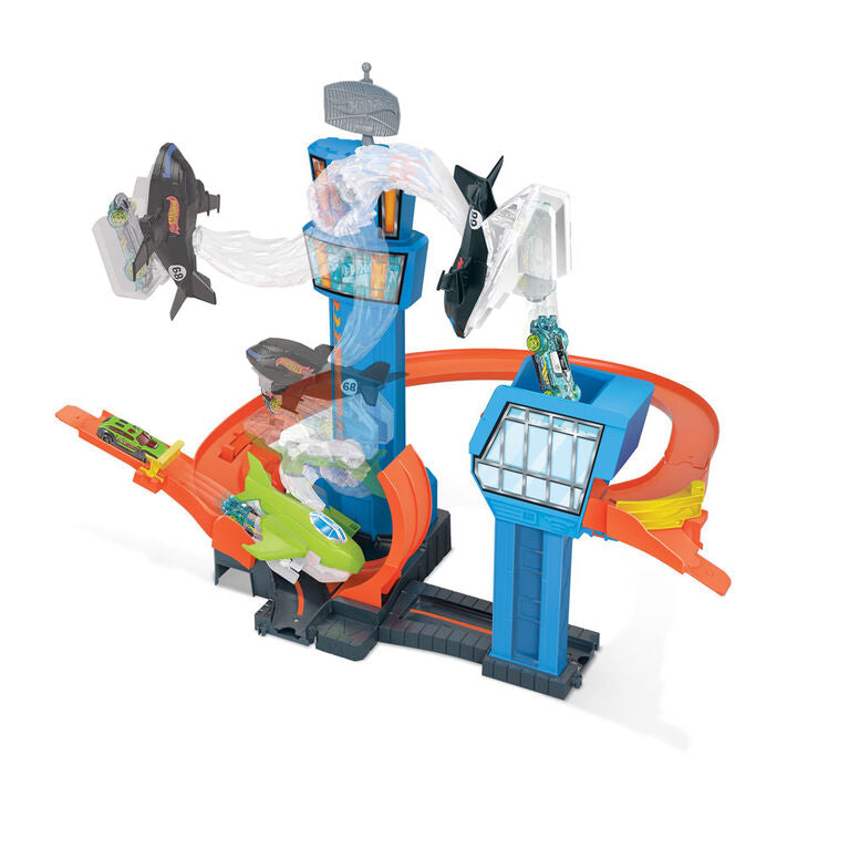 Hot Wheels Jet Jump Airport Playset Continuous Motorized Action (1 piece) Secondary image