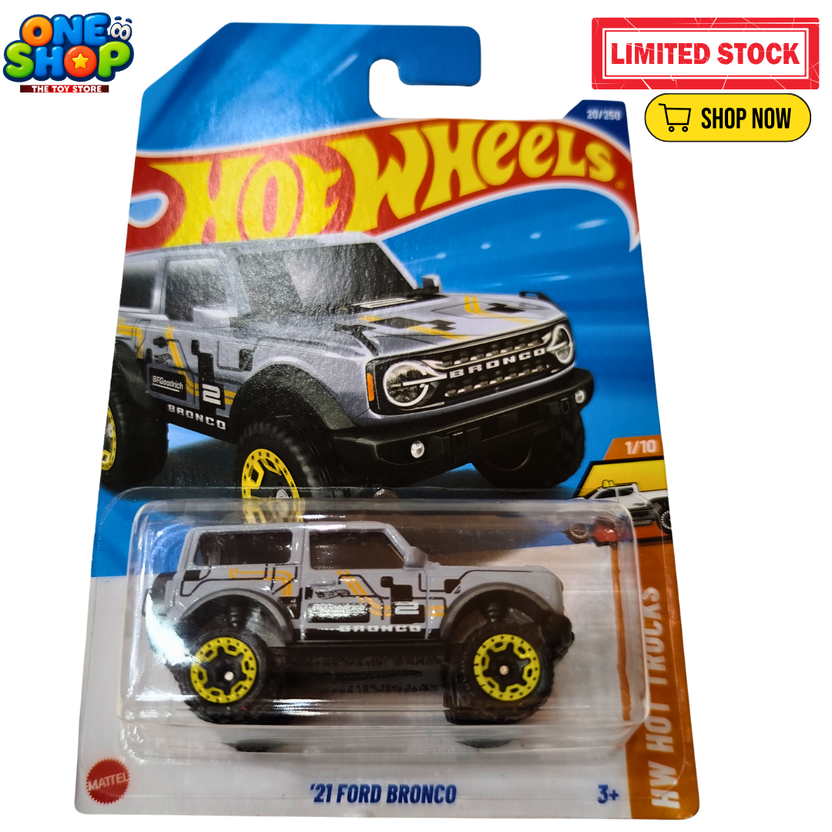 Hot Wheels ’21 Ford Bronco Die-Cast Car – Off-Road 4x4 SUV Toy | Hot Wheels Cars Pakistan Main image