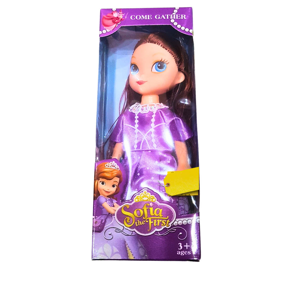 Sofia the First Princess Doll in Elegant Purple Dress – Magical Royal Playtime for Ages 3+