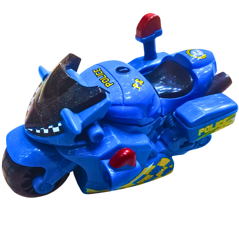 Set of Police Motorcycles for Kids | Friction-Powered Toy Motorcycles (3+ Years) each sold separtely Main image