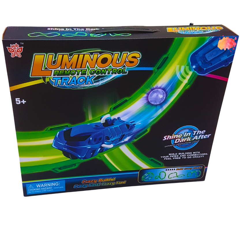 Luminous Remote Control Track – Shine in the Dark Racing Fun | Ages 5+ Main image