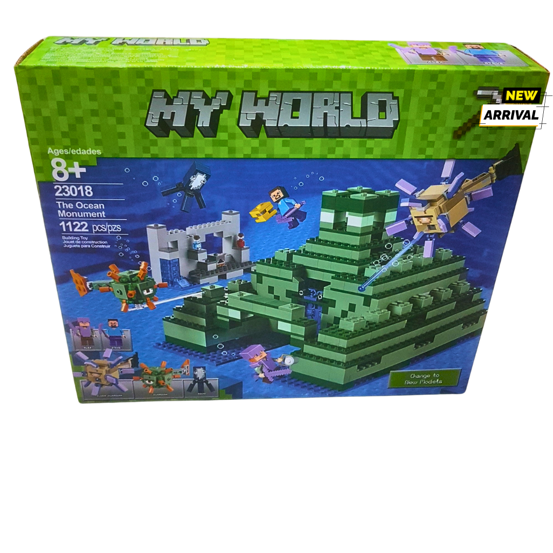 My World The Ocean Monument Building Set | 1122 Pieces | Underwater Adventure Toy for Kids 8+ | New Arrival in Pakistan