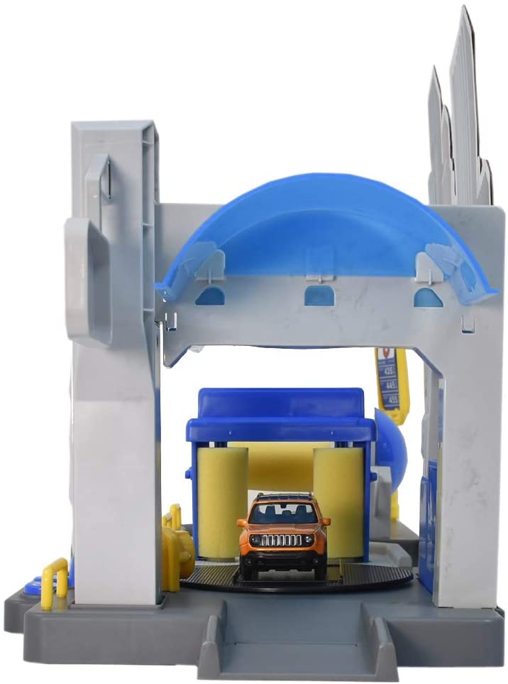 Bburago Street Fire Car Wash Play Set