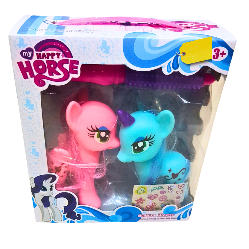 My Happy Horse Unicorn & Pony Playset – Interactive Toy for Kids 3+ Main image