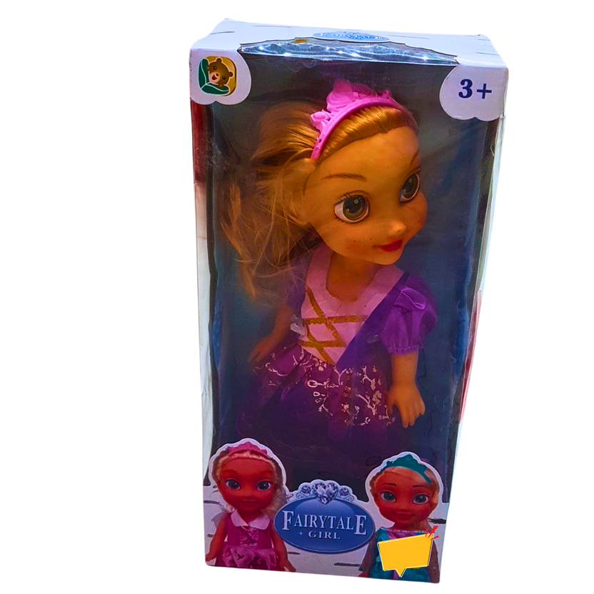 Fairytale Girl Princess Doll – Rapunzel-Inspired Toy for Kids (3+ Years) Main image