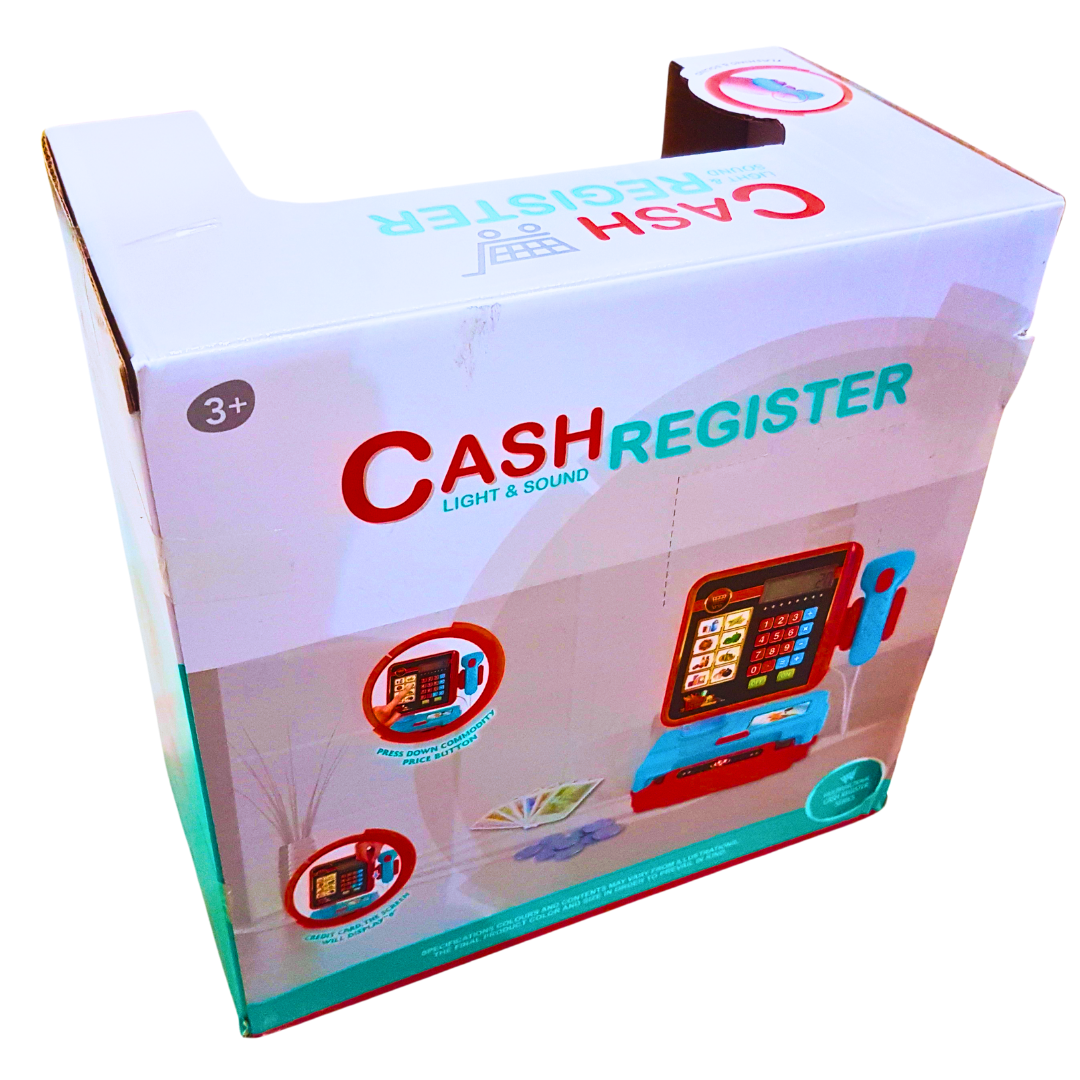 Kids Cash Register Toy with Light & Sound – Interactive Play Set for Kids Age 3+ | Learning and Pretend Play Cashier Toy Secondary image