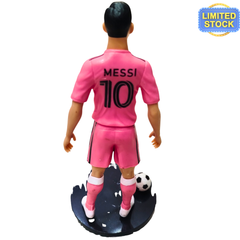 Lionel Messi Football Action Figure – 8 Inch Inter Miami Toy for Kids | Limited Edition #10 Soccer Star Collectible