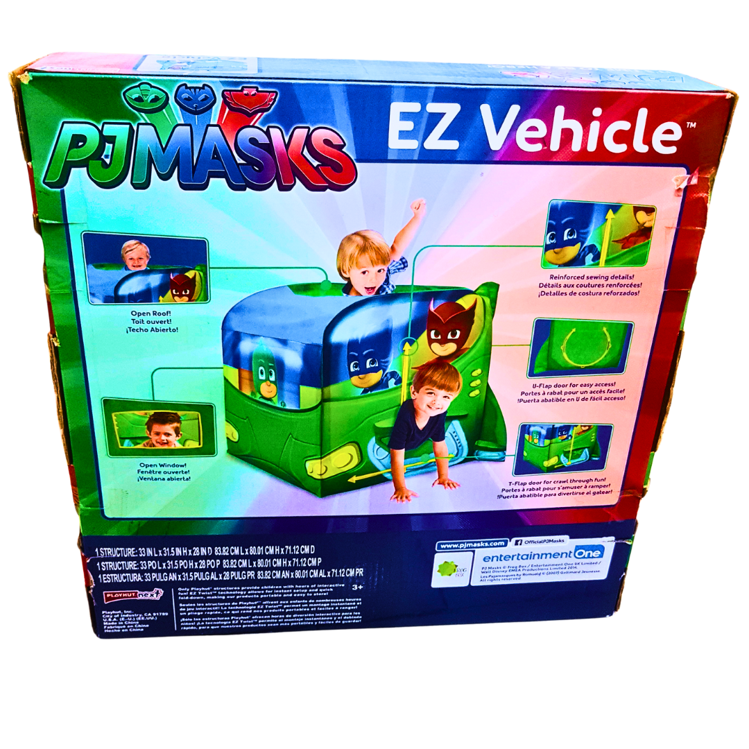 PJ Masks EZ Vehicle Play Tent for Kids - Pop-Up Indoor/Outdoor Playhouse for Ages 3+ Secondary image