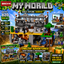 My World 2-in-1 Underground Fortress Building Blocks Set – 818+ Pieces Adventure Construction Toy with Figures for Kids 6+