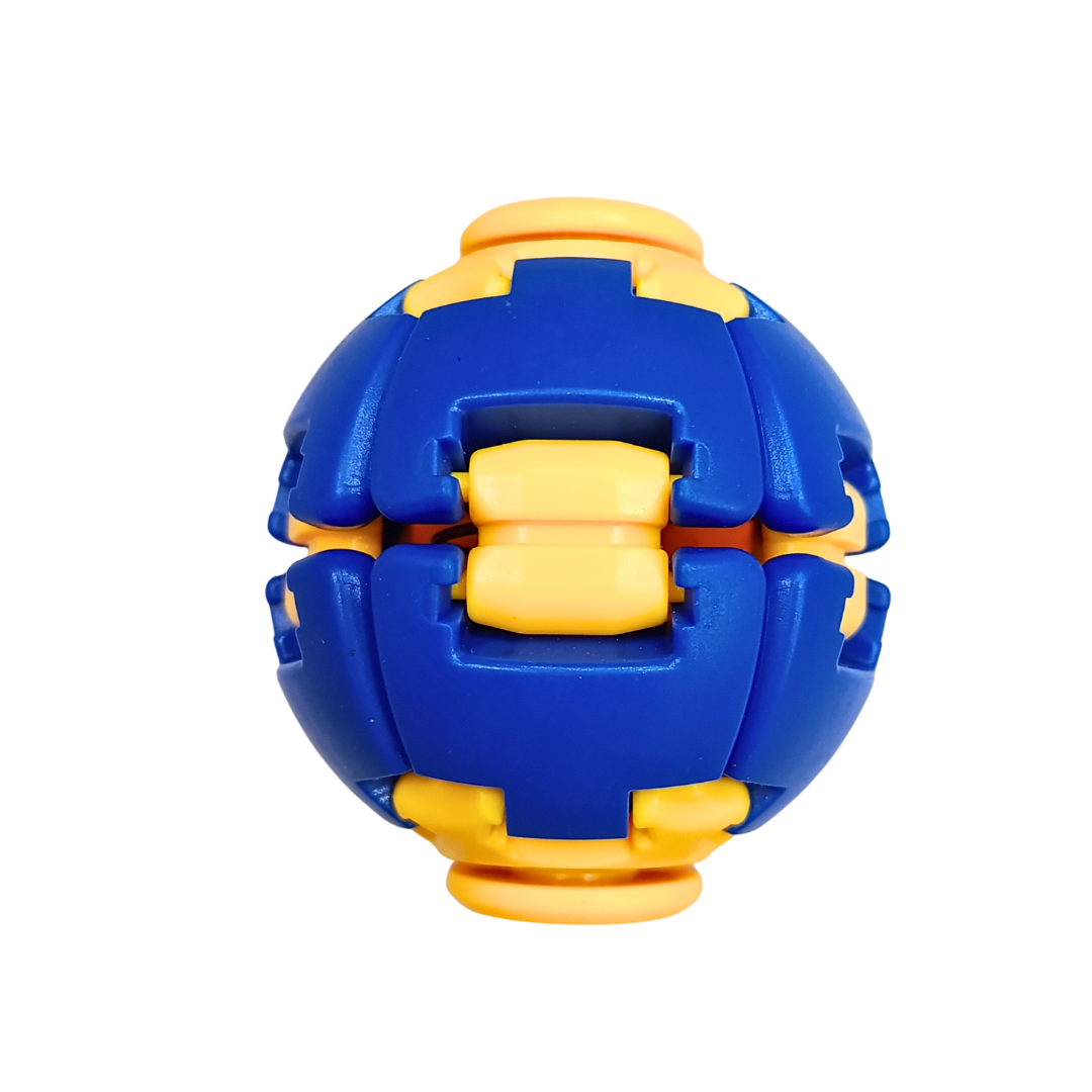 Decompress Spinning Top Fidget Toy – Press & Rotate 3-Model Sensory Spinner | Auto-Rotating Desk Toy for Kids Ages 8+ | Assorted Colours