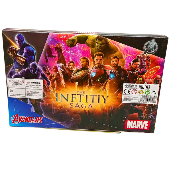 Avengers Infinity Saga mini figure set back packaging