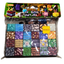 Magnet World Block Tile Set – 24-Piece Minecraft-Themed Magnetic Building Blocks for Kids (Ages 3+)