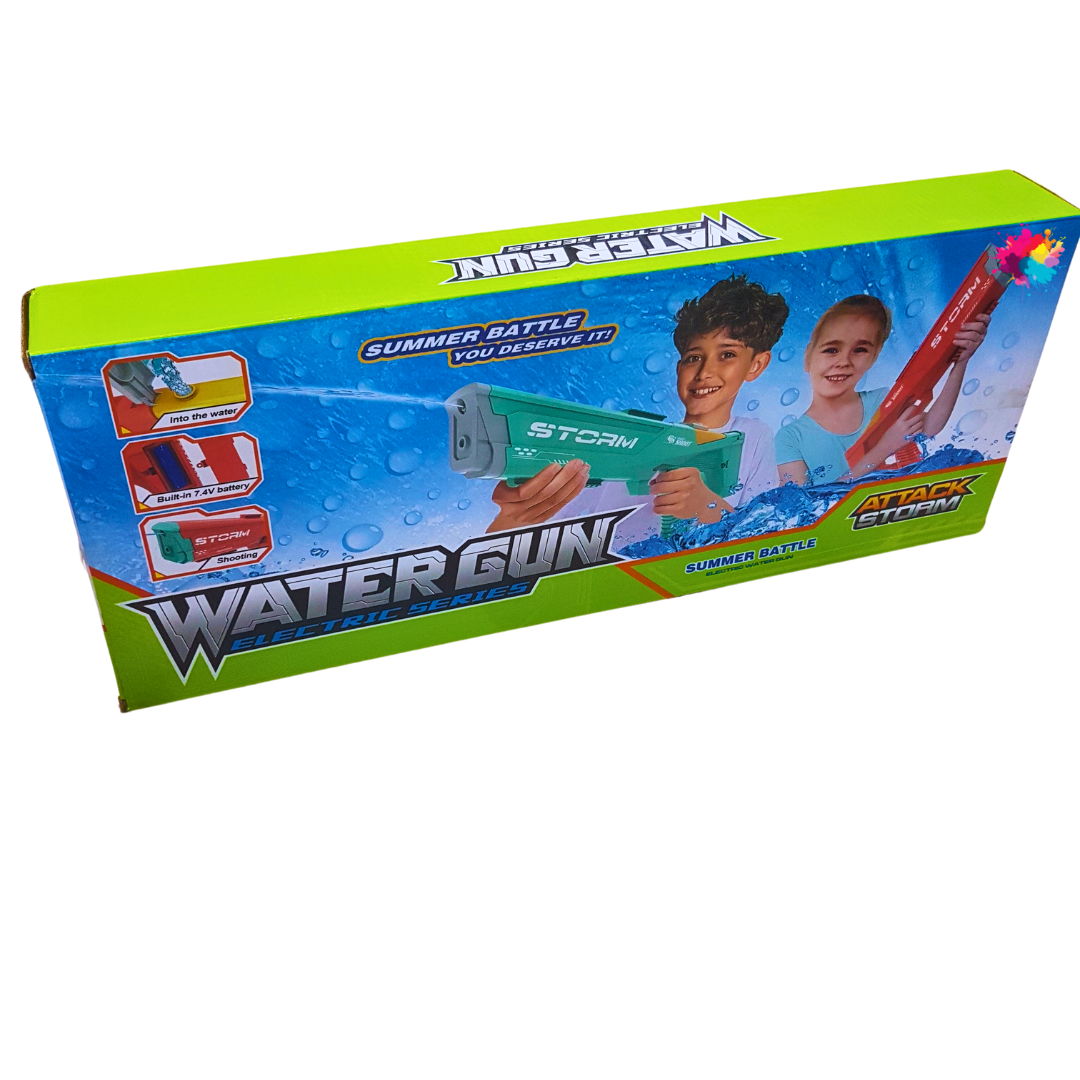 Electric Water Gun for Kids – Summer Battle Series – Rechargeable Water Blaster – Ages 6+
