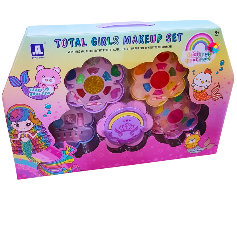 Total Girls Makeup Set with Glitter and Accessories (5+ Years) Main image