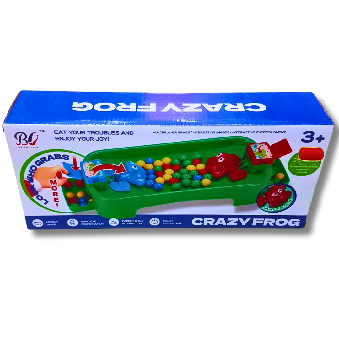 Crazy Frog Ball-Grabbing Game for Kids | Fun Multiplayer Toy for Hand-Eye Coordination | Ages 3+