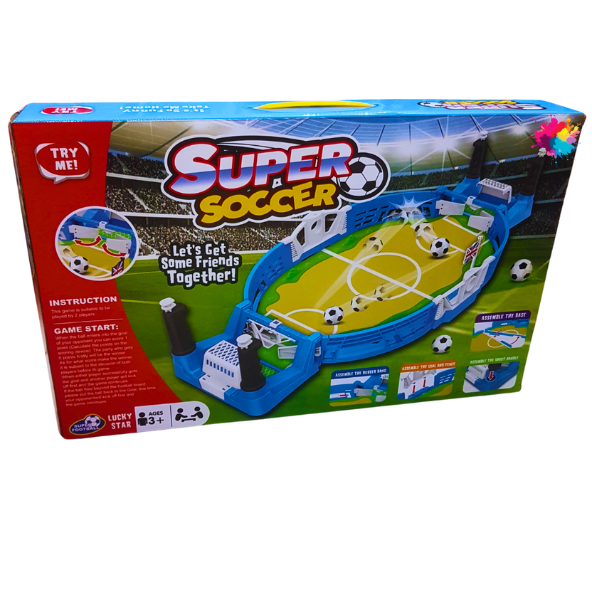 Super Soccer Tabletop Game | Interactive Football Play Set for Kids | Ages 3+ Main image