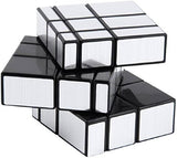 MoYu Mofang Jiaoshi Silver Mirror Cube 3x3 High Speed Cube