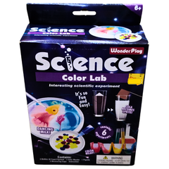 🧪 WonderPlay Science Color Lab Kit – DIY Educational Experiment Set for Kids (6+ Years) | 6 Colorful Science Activities