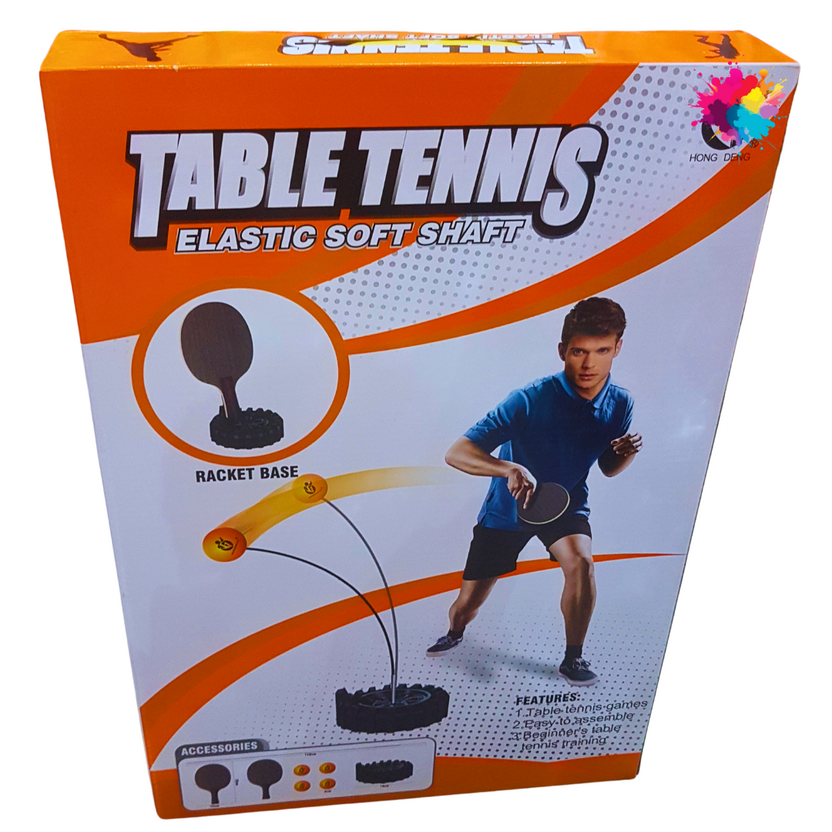 Elastic Soft Shaft Table Tennis Training Set | Indoor Ping Pong Practice Kit | Ages 6+ Main image