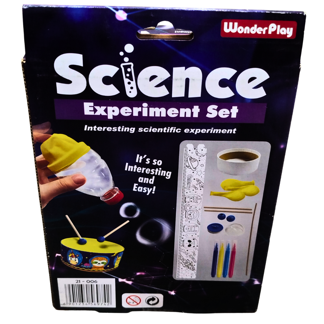 🔬 WonderPlay Science Experiment Set – 5-in-1 DIY Science Kit for Kids (6+ Years) | Air Cannon, Vacuum Force & More