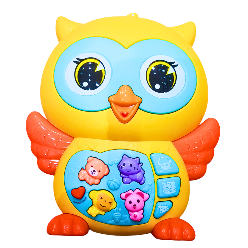 Interactive Musical Duck Toy for Kids – Lights, Sounds, and Animal Shapes for Early Learning Main image